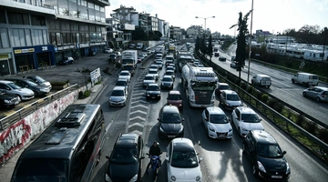 Κίνηση στον Κηφισό μετά από τροχαίο