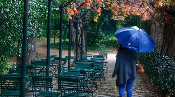 Βροχερός καιρός στην Αθήνα