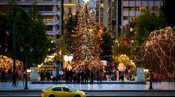 ΧΡΙΣΤΟΥΓΕΝΝΙΑΤΙΚΗ ΑΘΗΝΑ (ΚΟΝΤΑΡΙΝΗΣ ΓΙΩΡΓΟΣ EUROKINISSI)