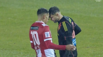 Η στιγμή του πέναλτι στο Πανσερραϊκός - Παναθηναϊκός 