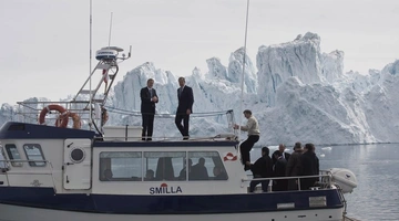 Αλιευτικό σκάφος στη Γροιλανδία