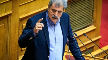 Ο Παύλος Πολάκης στη Βουλή