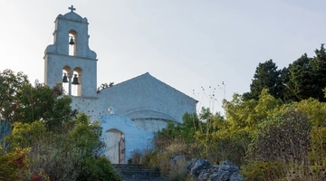 Η εκκλησία του Αγίου Γεωργίου, χτίστηκε το 1864