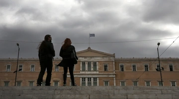 Κρύος καιρός στην Αθήνα