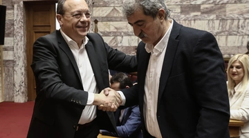 Ο Σωκράτης Φάμελλος και ο Παύλος Πολάκης