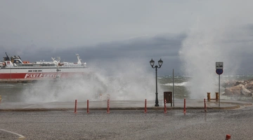 Απαγορευτικό απόπλου λόγω θυελλωδών ανέμων