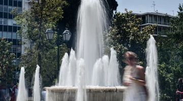 Καύσωνας στην Αθήνα