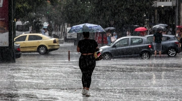 Βροχή στην Αθήνα