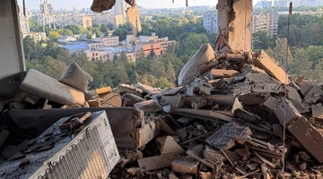 Το κατεστραμμένο σπίτι του Ουκρανού ποδοσφαιριστή στο Κίεβο