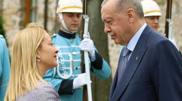 Η Τζόρτζια Μελόνι και ο Ερντογάν