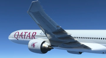 Αεροπλάνο της Qatar Airways