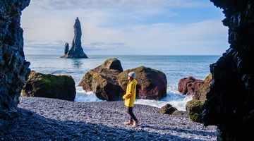 Η παραλία Ρέινσφιαρα στην Ισλανδία