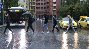 Βροχή - Αθήνα