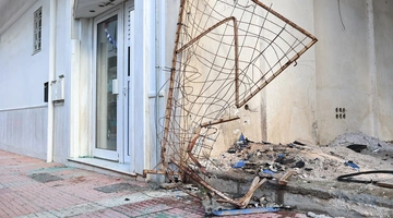 Το σημείο του τροχαίου στην Αρτέμιδα