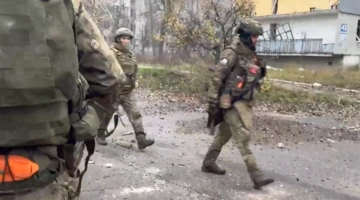 Ρωσικά στρατεύματα στην πόλη του Ποκρόβσκ