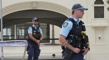 Αστυνομική παρουσία στην περιοχή της επίθεσης στο Σίδνεϊ