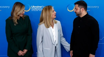 Τζόρτζια-Μελόνι-Βολοντίμιρ-Ζελένσκι