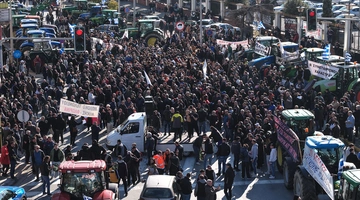 Μπλόκο αγροτών στην Θεσσαλονίκη