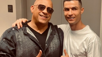 Βιν Ντίσελ με Κριστιάνο Ρονάλντο