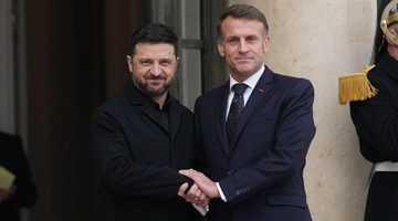 Συνάντηση Ζελένσκι - Μακρόν