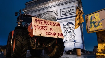 Διαμαρτυρία στη Γαλλία για τη Mercosur