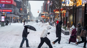 Νέα Υόρκη - χιόνια