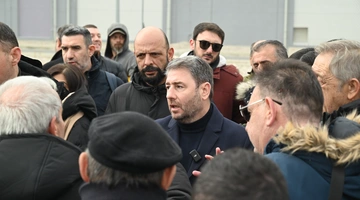 Ο Nίκος Ανδρουλάκης στην Καστοριά