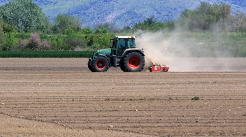 αγρότης τρακτέρ