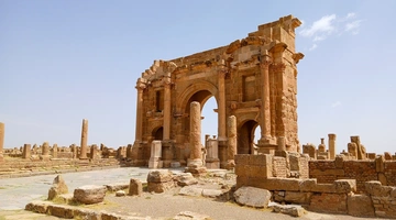 Αρχαιολογικός χώρος στην Αλγερία