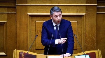 Ο Νίκος Ανδρουλάκης στην Ολομέλεια