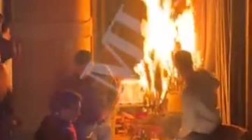 Φωτιά σε εστιατόριο στη Μαδρίτη από πυροτέχνηματα