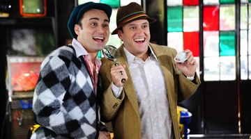 Γιώργος Καπουτζίδης και Αργύρης Αγγέλου στο «Μίλα μου Βρώμικα»