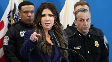 Η υπουργός Εθνικής Ασφάλειας Κρίστι Νόεμ