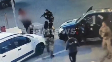 Στιγμιότυπο από την σύλληψη ζευγαριού στο Ηράκλειο