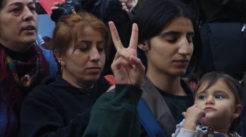 Κούρδοι διαδηλωτές στην Αθήνα