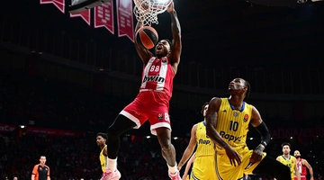 Ολυμπιακός - Μακάμπι 100-93: Τα highlights