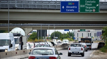 Δρόμος στη Ρουμανία