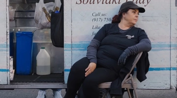 souvlaki lady