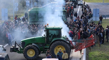 Τέμπη αγρότες