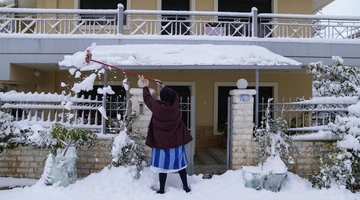 Χιόνια στην Αθήνα