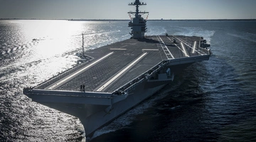 Η ναυαρχίδα του Πολεμικού Ναυτικού των ΗΠΑ, USS Gerald R. Ford