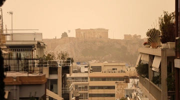 Αφρικανική σκόνη στην Αθήνα