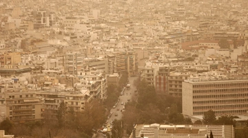 Αφρικανική σκόνη στην Αθήνα