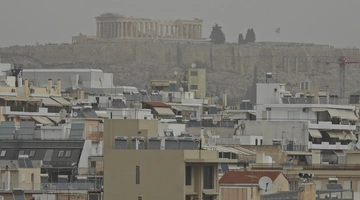Η αφρικανική σκόνη στην Αθήνα