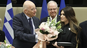 Νίκος Δένδιας και Κίμπερλι Γκιλφόιλ