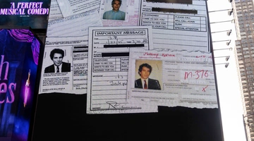 Αρχεία του Έπσταϊν σε billboard της Times Square