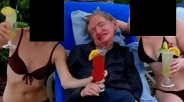 Η φωτογραφία του Στίβεν Χόκινγκ