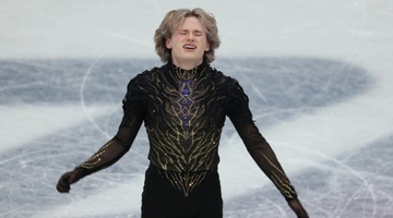 Απογοητευμένος ο Ίλια Μαλίνιν μετά το τέλος του προγράμματός του για τον τελικό του καλλιτεχνικού πατινάζ στους Χειμερινούς Ολυμπιακούς Αγώνες