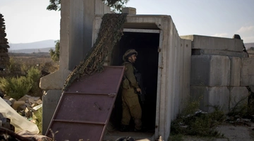 Στρατιωτικό φυλάκιο στο Ισραήλ