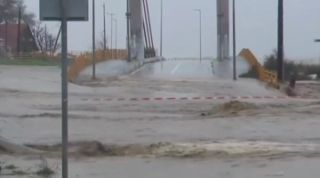 Κακοκαιρία στη Λάρισα